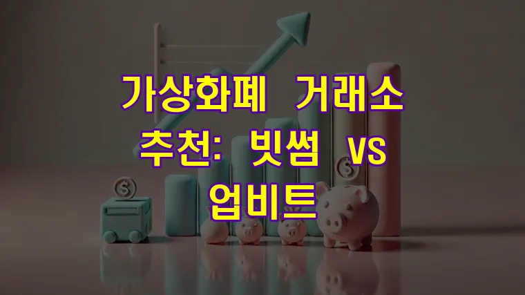 가상화폐_거래소_추천_빗썸_vs_업비트