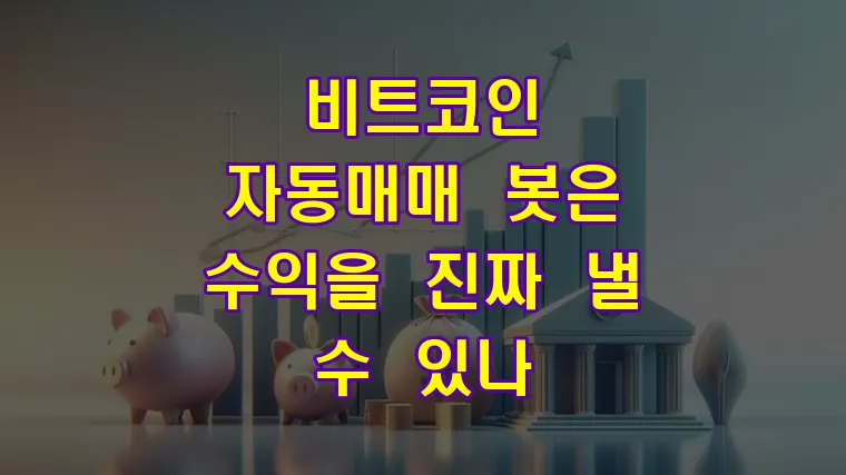 비트코인 자동매매 봇은 수익을 낼 수 있나?